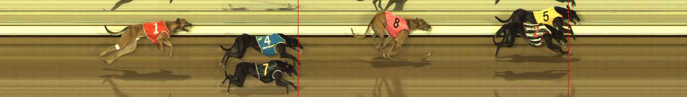 Race result finish photo
